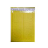 Yellow kraft paper bubble bag