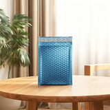 Silver aluminum coated bubble bag