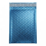 Silver aluminum coated bubble bag