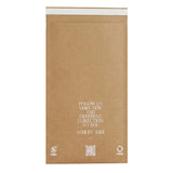 Meiniu kraft paper printed bubble free self sealing bag