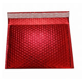 Aluminum coated bubble packaging bag