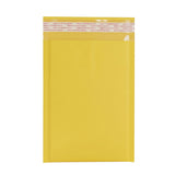 Yellow kraft paper bubble bag