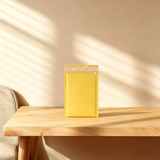 Yellow kraft paper bubble bag