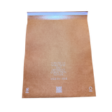 Meiniu kraft paper printed bubble free self sealing bag